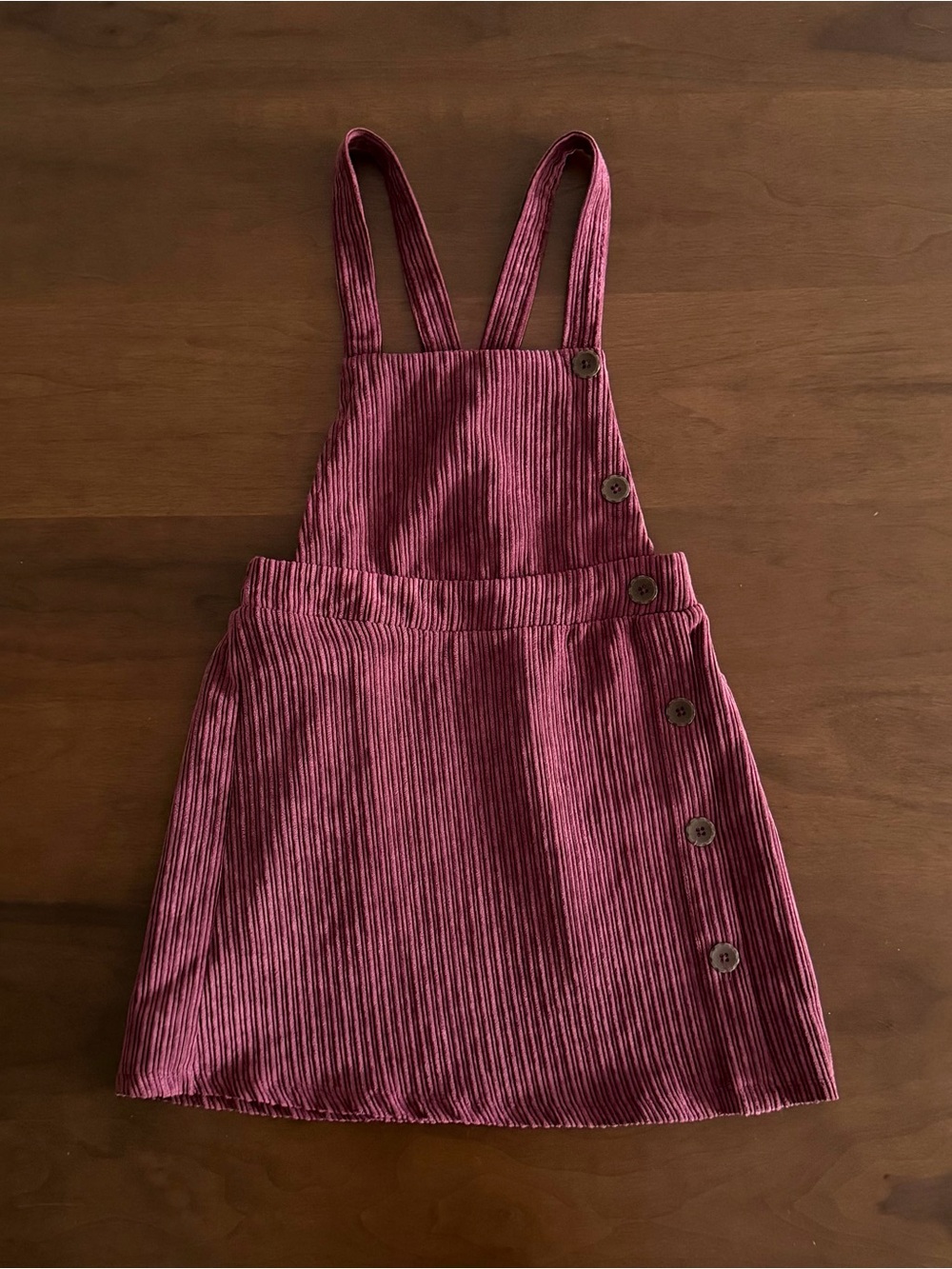 Corduroy Pinafore Dress